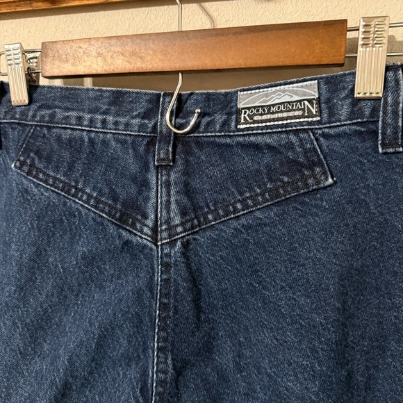 Vintage Rocky Mountain Jeans High Waisted Denim 30/34 - Picture 3 of 8